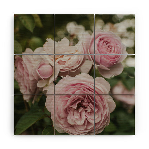 Hello Twiggs Gentle Rose Wood Wall Mural