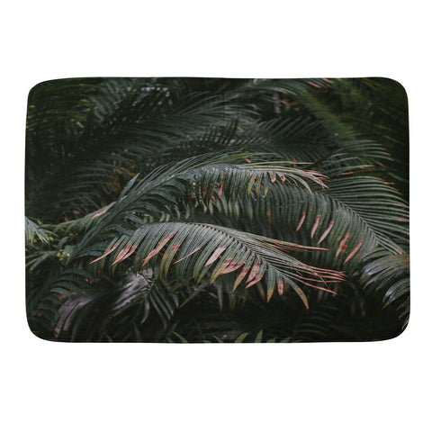 Hello Twiggs Green and Gold Memory Foam Bath Mat