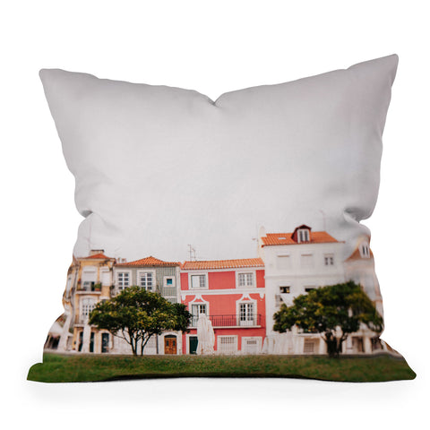 Hello Twiggs In Lisbon Outdoor Throw Pillow