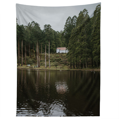 Hello Twiggs Lake House Tapestry