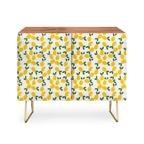 Hello Twiggs Lemons and Flowers Credenza