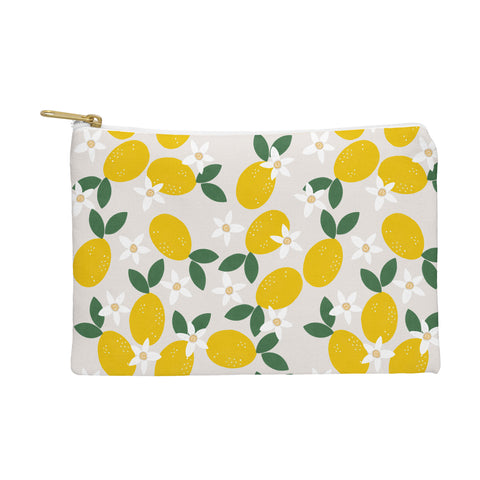 Hello Twiggs Lemons and Flowers Pouch