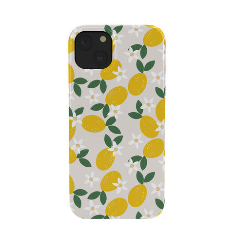 Hello Twiggs Lemons and Flowers Phone Case