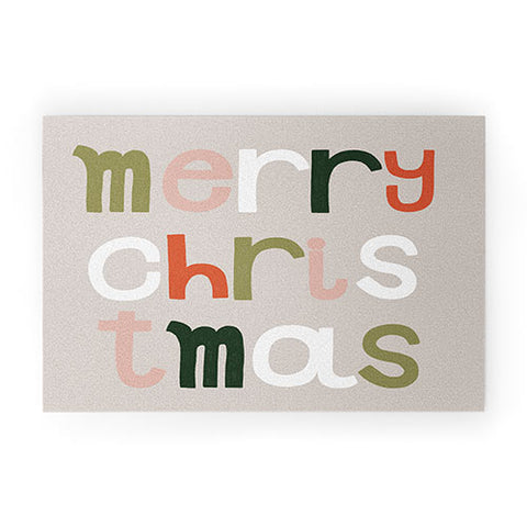 Hello Twiggs Merry Merry Christmas Welcome Mat