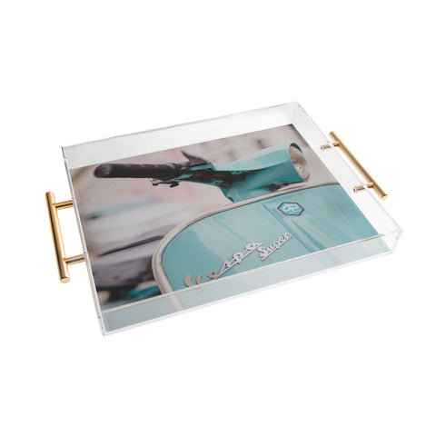 Hello Twiggs Mint Vespa Acrylic Tray