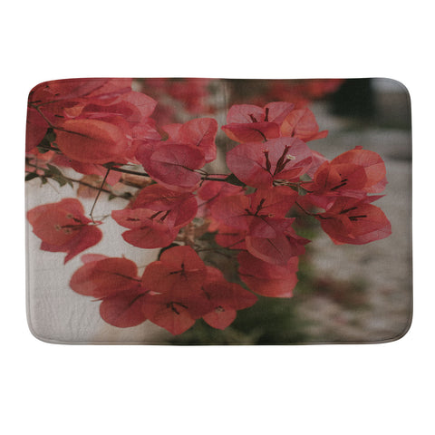Hello Twiggs Moody Bougainvilleas Memory Foam Bath Mat