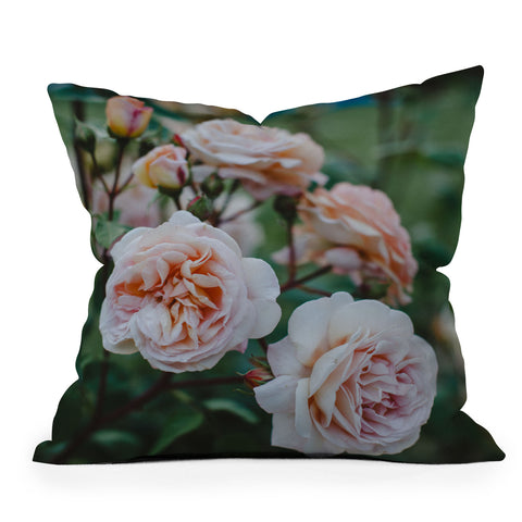 Hello Twiggs Moody Roses II Outdoor Throw Pillow
