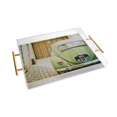 Hello Twiggs Mrs Olive Green Acrylic Tray