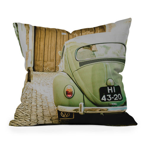 Hello Twiggs Mrs Olive Green Outdoor Throw Pillow