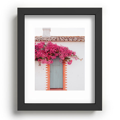 Hello Twiggs Pink Bougainvillea Door Recessed Framing Rectangle