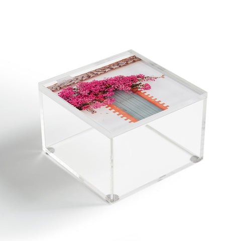 Hello Twiggs Pink Bougainvillea Door Acrylic Box