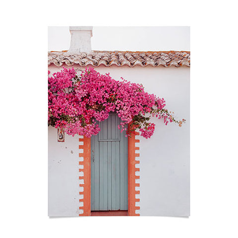 Hello Twiggs Pink Bougainvillea Door Poster