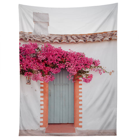 Hello Twiggs Pink Bougainvillea Door Tapestry