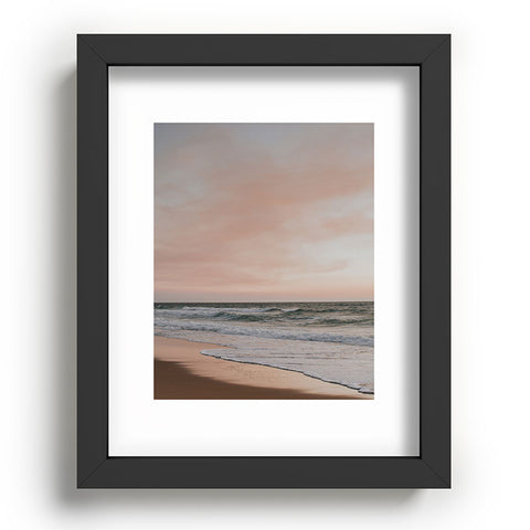 Hello Twiggs Pink Sky Soft Waves Recessed Framing Rectangle