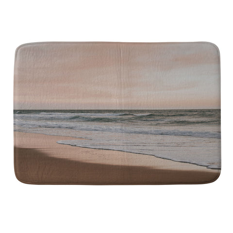 Hello Twiggs Pink Sky Soft Waves Memory Foam Bath Mat