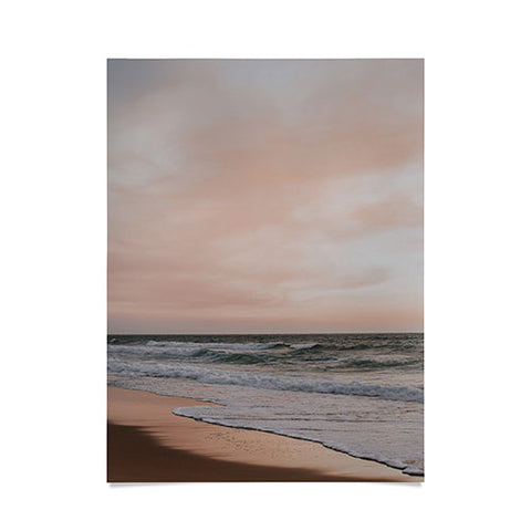 Hello Twiggs Pink Sky Soft Waves Poster