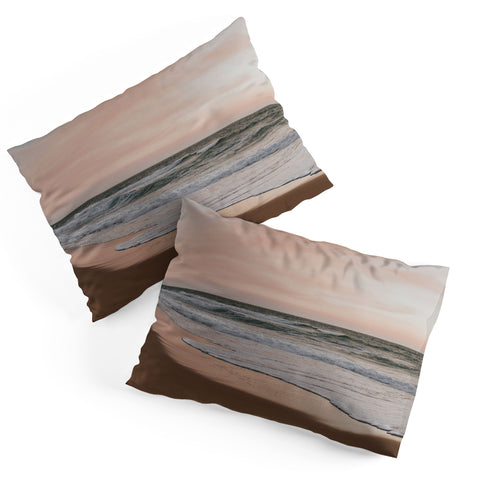 Hello Twiggs Pink Sky Soft Waves Pillow Shams