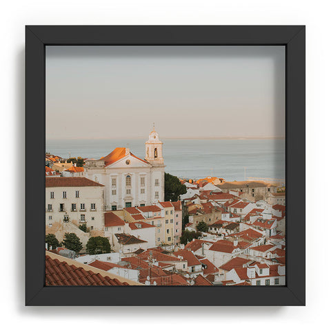 Hello Twiggs Pink Sunset in Lisbon Recessed Framing Square