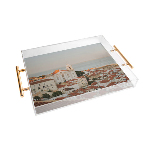 Hello Twiggs Pink Sunset in Lisbon Acrylic Tray