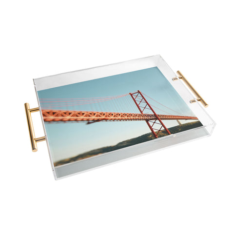 Hello Twiggs Red Bridge Acrylic Tray