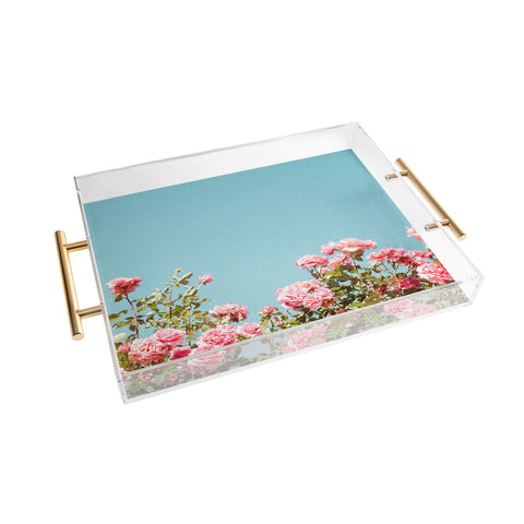 Hello Twiggs Roses are Pink Acrylic Tray