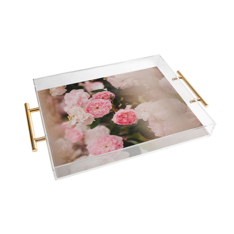 Hello Twiggs Soft Roses Acrylic Tray