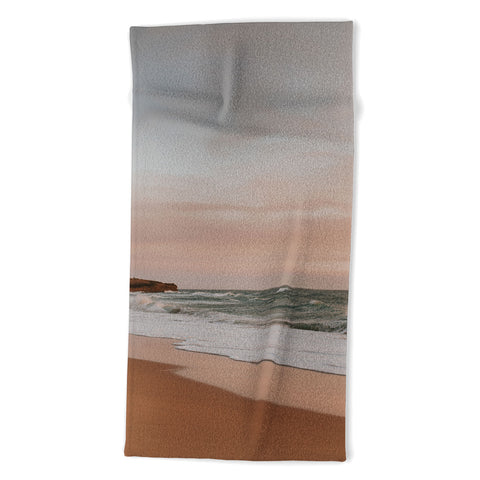 Hello Twiggs Soothing Waves Beach Towel