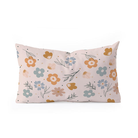 Hello Twiggs Spring Florals Oblong Throw Pillow