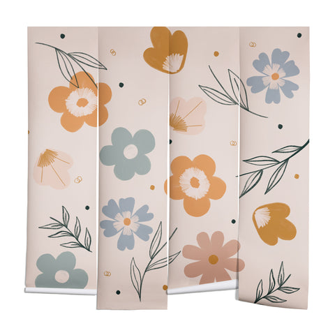 Hello Twiggs Spring Florals Wall Mural