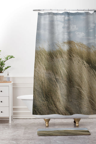 Hello Twiggs Summer Dunes Shower Curtain And Mat