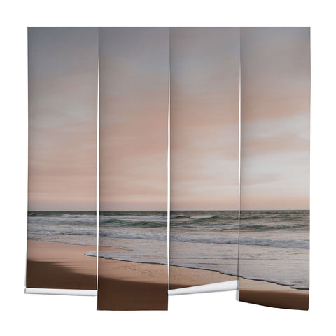 Hello Twiggs Sunset Beach Walking Wall Mural