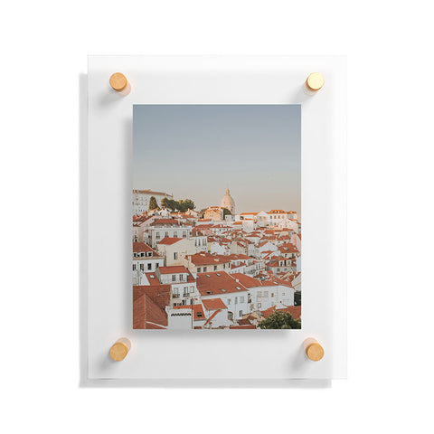 Hello Twiggs Sunset in Lisbon Floating Acrylic Print