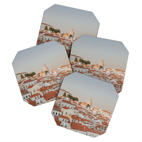 Hello Twiggs Sunset in Lisbon Coaster Set