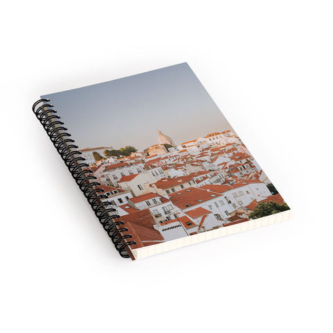 Hello Twiggs Sunset in Lisbon Spiral Notebook