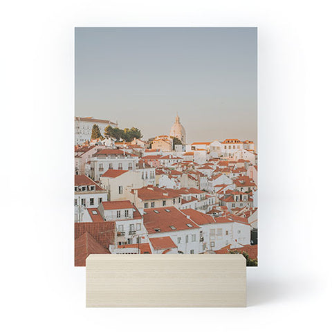 Hello Twiggs Sunset in Lisbon Mini Art Print