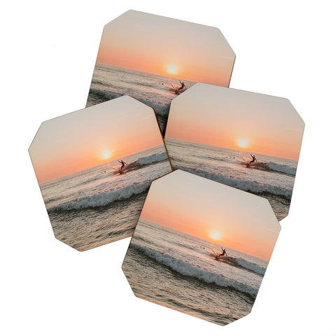 Hello Twiggs Surfers Wave Coaster Set