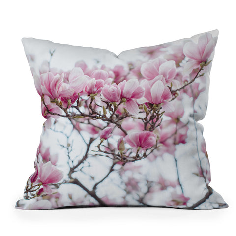 Hello Twiggs Sweet Pink Outdoor Throw Pillow