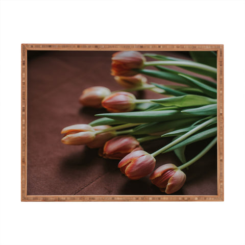 Hello Twiggs Terracotta Tulips Rectangular Tray
