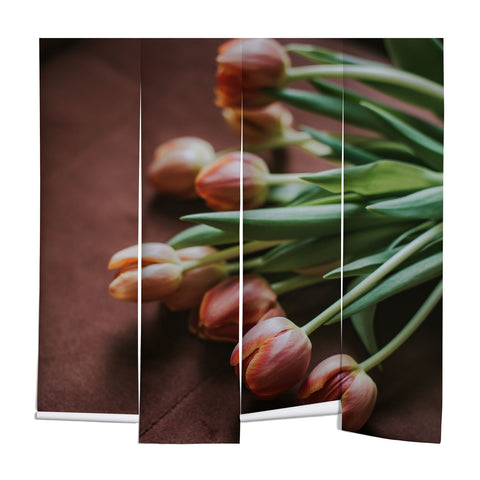 Hello Twiggs Terracotta Tulips Wall Mural