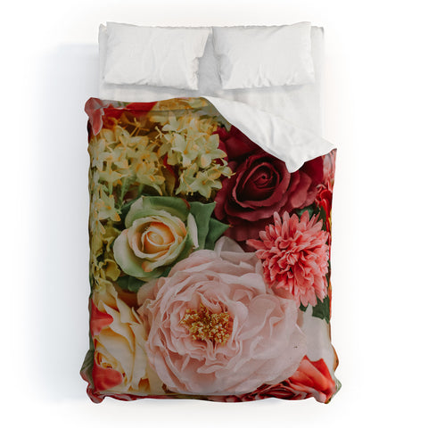 Hello Twiggs Vintage Faded Flowers Duvet Cover
