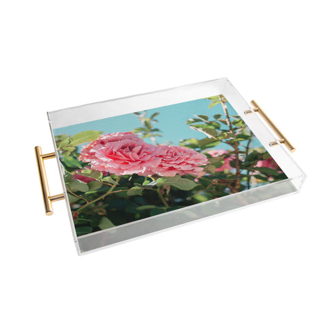Hello Twiggs Vintage Roses Acrylic Tray