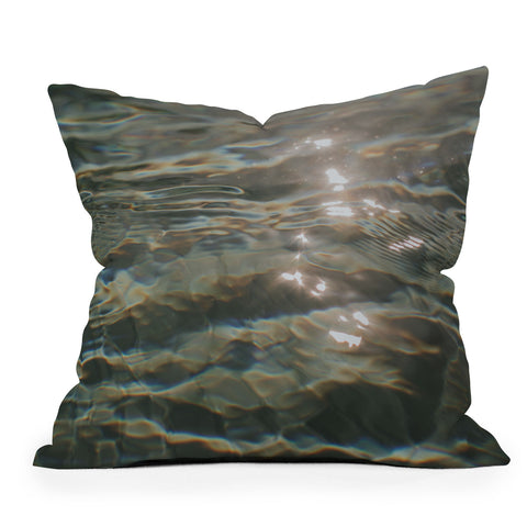 Hello Twiggs Water Reflections Throw Pillow