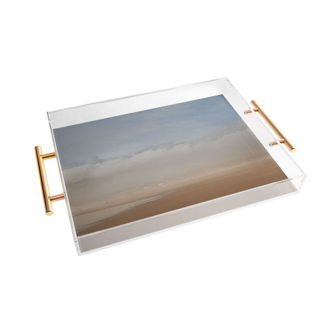 Hello Twiggs Watercolor Beach Acrylic Tray