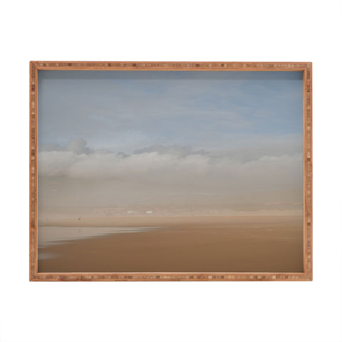 Hello Twiggs Watercolor Beach Rectangular Tray