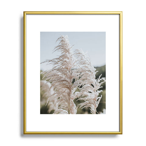 Hello Twiggs White Breeze II Metal Framed Art Print