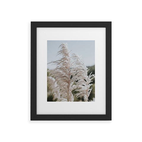 Hello Twiggs White Breeze II Framed Art Print