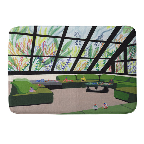 Helo Birdie Atrium Memory Foam Bath Mat