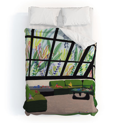 Helo Birdie Atrium Duvet Cover
