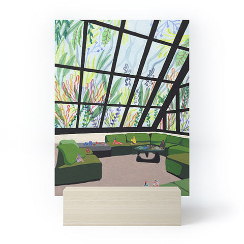 Helo Birdie Atrium Mini Art Print