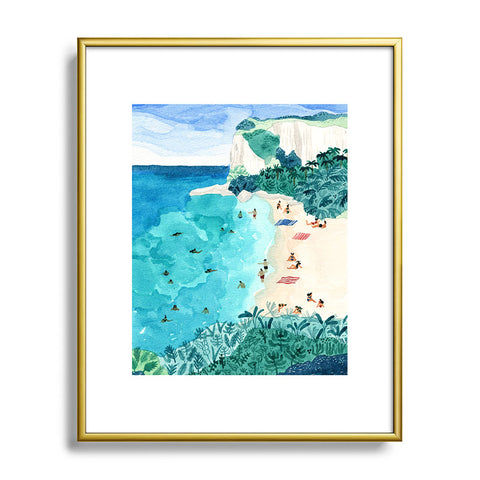 Helo Birdie Coromandel Metal Framed Art Print